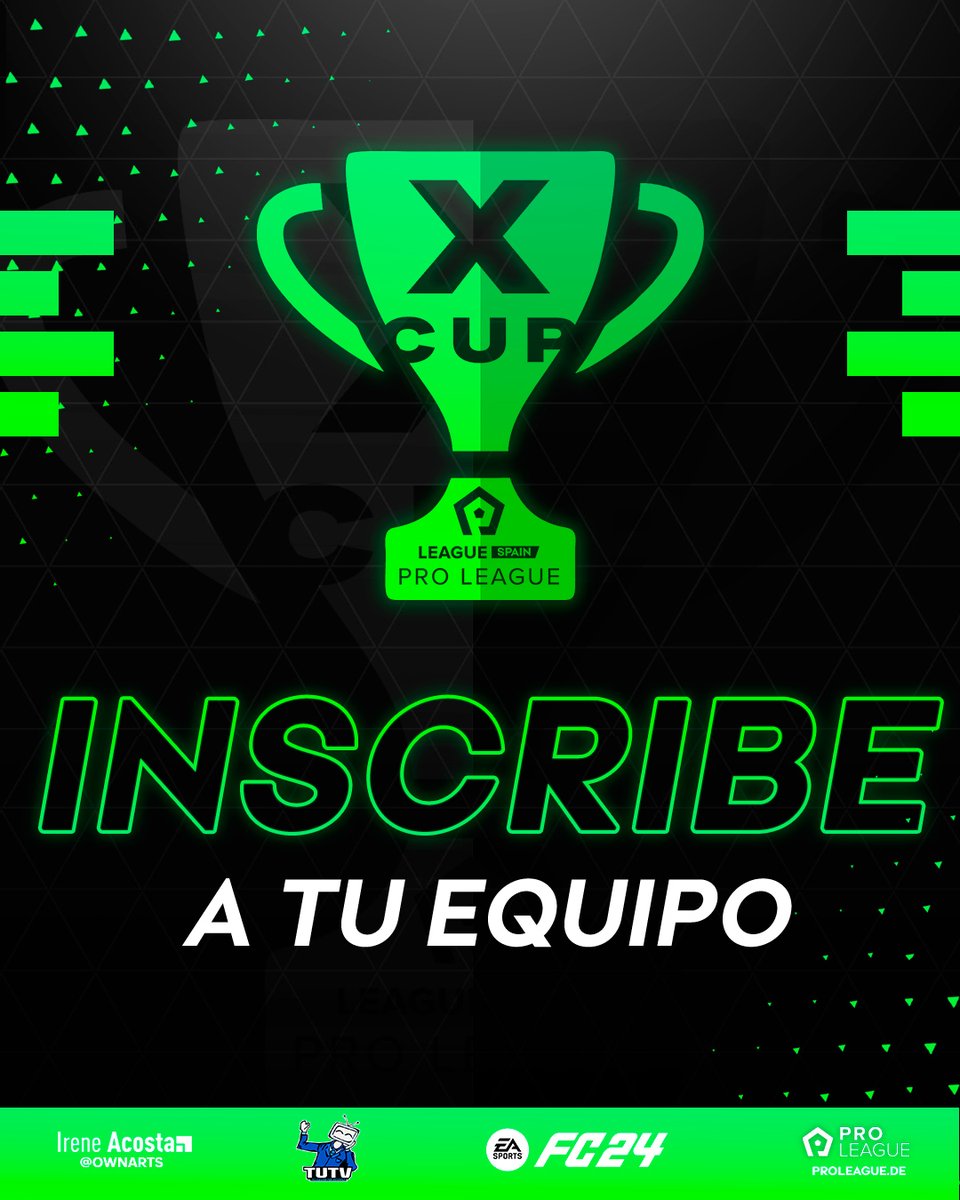 Miércoles de XCUP 🏆

Queda poco para el comienzo de la liga, inscríbete y participa en el torneo de hoy

discord.com/channels/81057…

<a href="/OwnArts/">Irene Acosta.</a> <a href="/TutvShop/">📺TuTvPerfecta📺</a>
