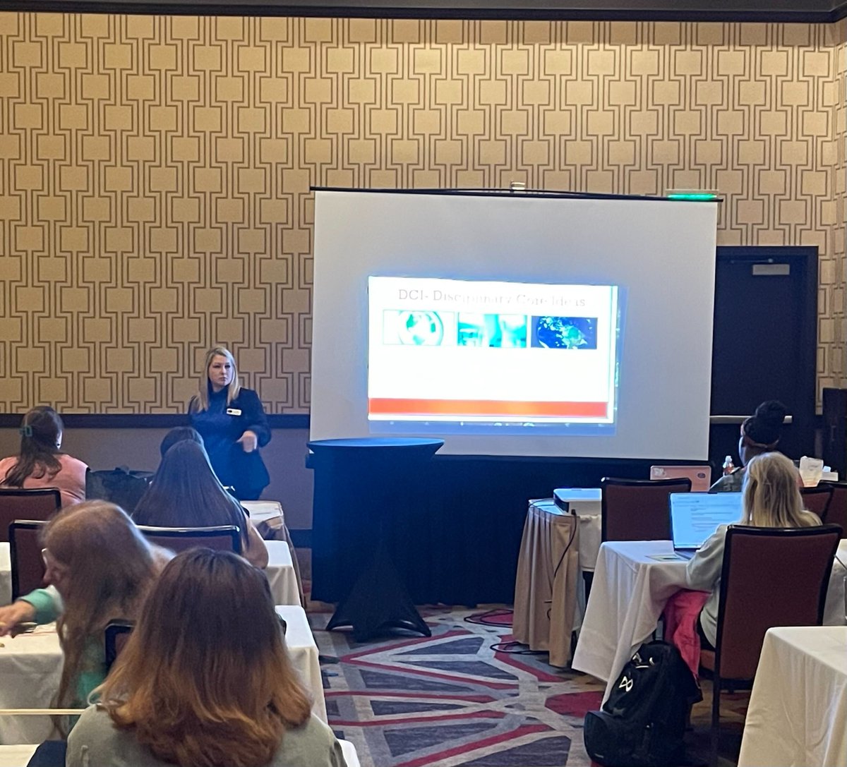 K1Education's tweet photo. It was an amazing MS Science Teacher’s Association Conference as #KidsFirst’s Dr. Shanna Nesser and Devyn Quinn presented, “Deconstructing the MS CCR Science Standards Using EVERYday Science.” We enjoyed visiting with MS Science Teachers in Biloxi at MSTA! #KidsFirstAlways https://t.co/Q9AGNz7N6u