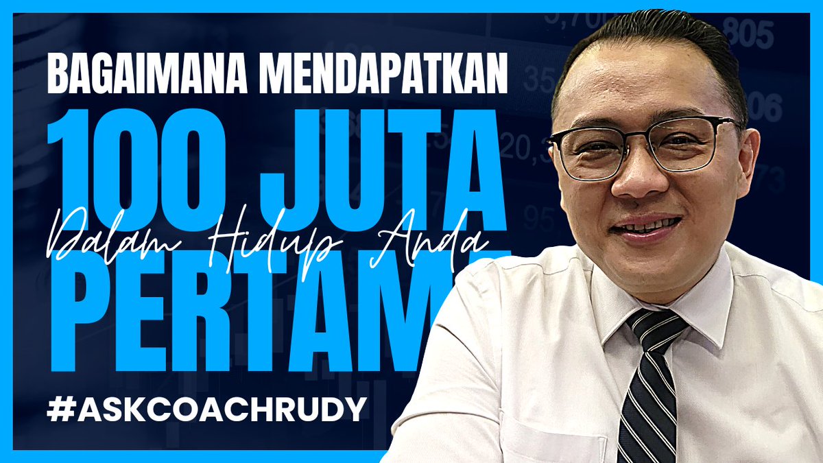 RudyLim's tweet photo. Bagaimana mendapatkan 100jt pertama dalam hidup Anda. Simak video ini sampai selesai buat dapatkan kunci jawabannya. All about Mindset!

Simak video selengkapnya disini :
https://t.co/FEPPMrGILi

#rudylim #motivasi #mindset #sukses 
#100jutapertama #100jutachallenge https://t.co/DDmP0ZJRHX