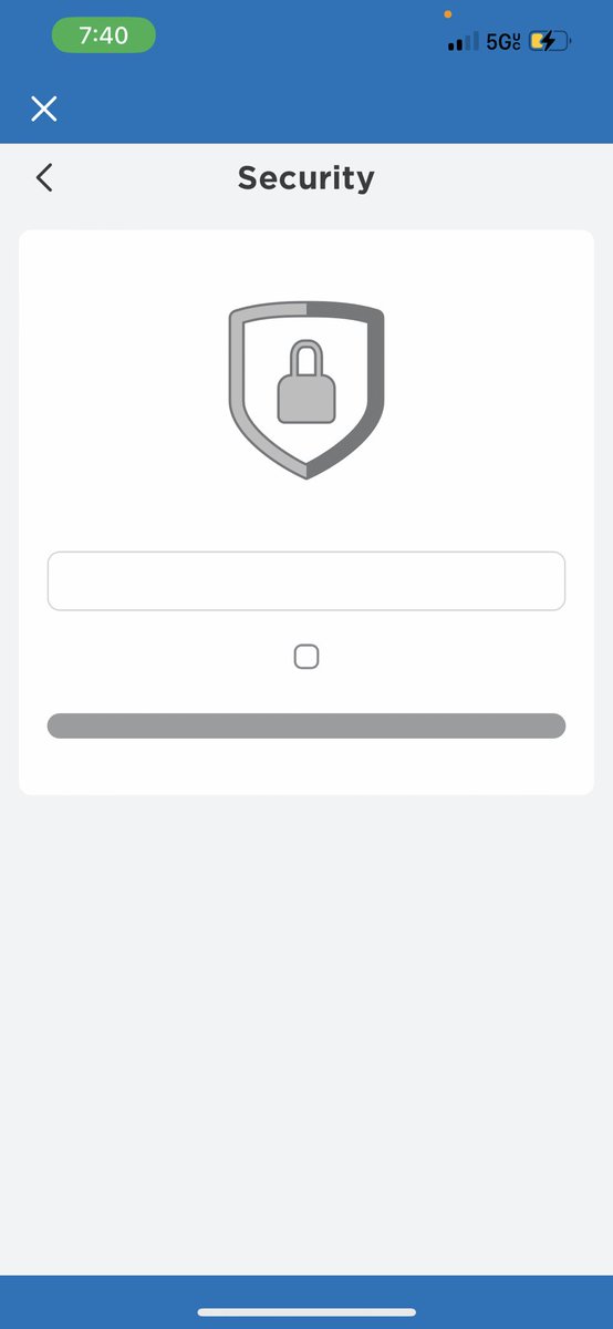 chaidoII's tweet photo. @Roblox The security page when you log in isn’t working. I can’t get into my account :/ Please fix this. https://t.co/nRMktET9NP
