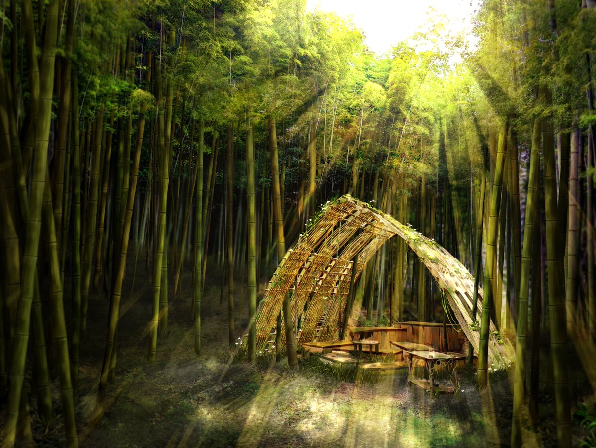 OofuriRyosuke's tweet photo. 【受賞】

「そこここに、戯れ」(2022年11月上演)の野外特設ステージ・竹箆舎が
『グッドデザイン・ニューホープ賞】
を受賞しました！

多くの方のご協力のおかげで完成させることができました。

#グッドデザイン賞
#グッドデザインニューホープ賞

https://t.co/oheanj5J95 https://t.co/88fegvXWvJ