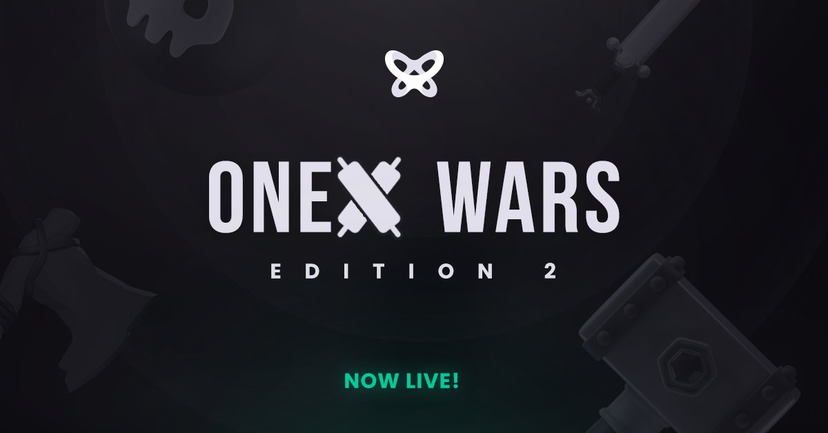 Nomads - time to assemble for the 2nd edition of the ONEX Trade Wars, now with a new user interface!

Here's everything you need to know about the War Mechanics:
link.medium.com/sYeTCN5GbEb

Trade here:
app-testnet.onomy.io/exchange/

Happy bidding!