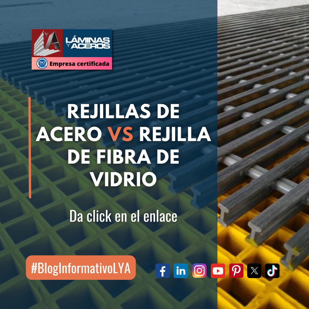 Laminasyaceros's tweet photo. La rejilla de acero está integrada por soleras de acero y varillas, pasa por un proceso de electro forjado con un acabado uniforme, resistente y durable.
Link: https://t.co/yF7nJGgbJ3
#BlogInformativo #acero #rejillas #fibradevidrio https://t.co/Cm5ULAWXRb
