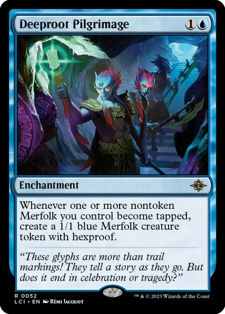 This one is very cool. Has some obvious combos and the best one plays nicely with Cauldron which is great with explore tying it together.