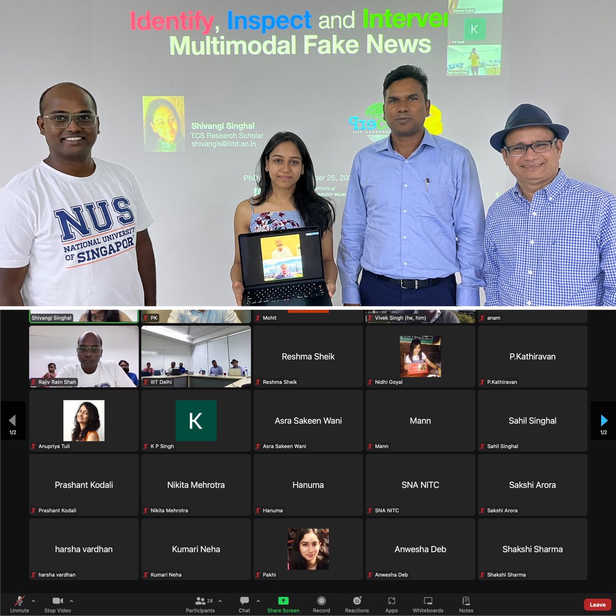 Ponnurangam Kumaraguru “PK” tweet media