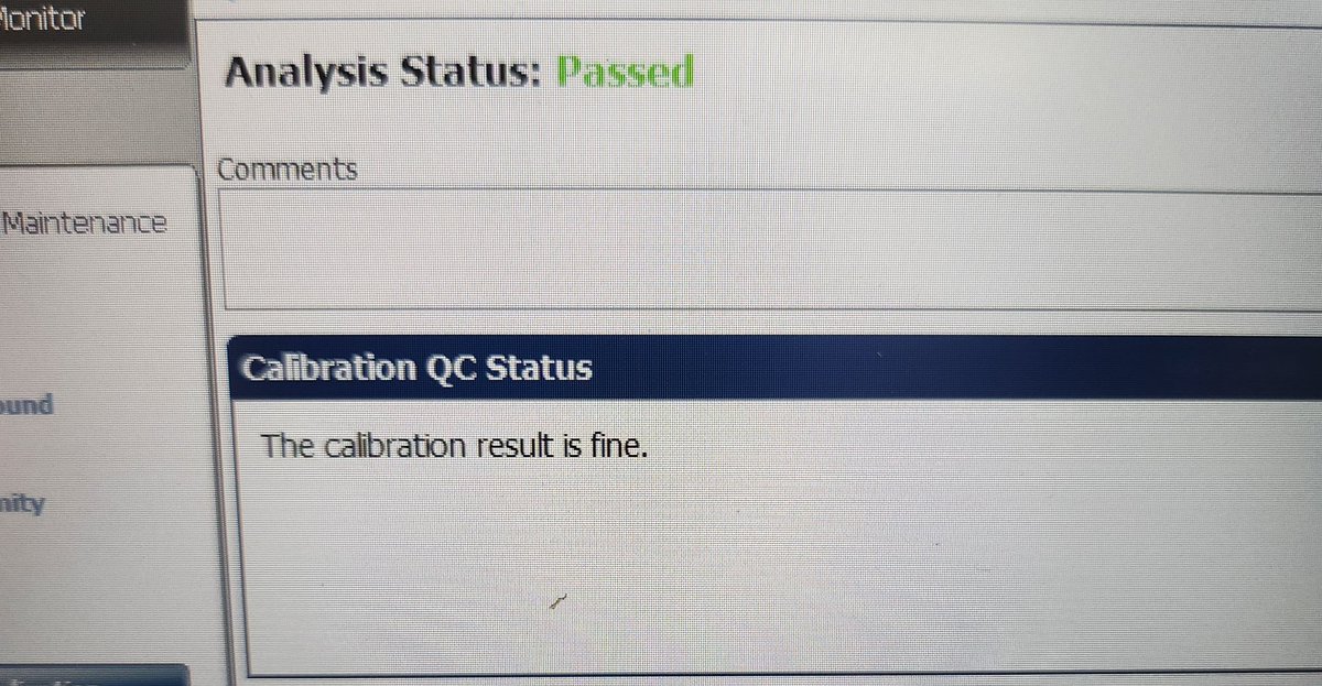 Happiness is a passed calibration. #Lifeofascientist