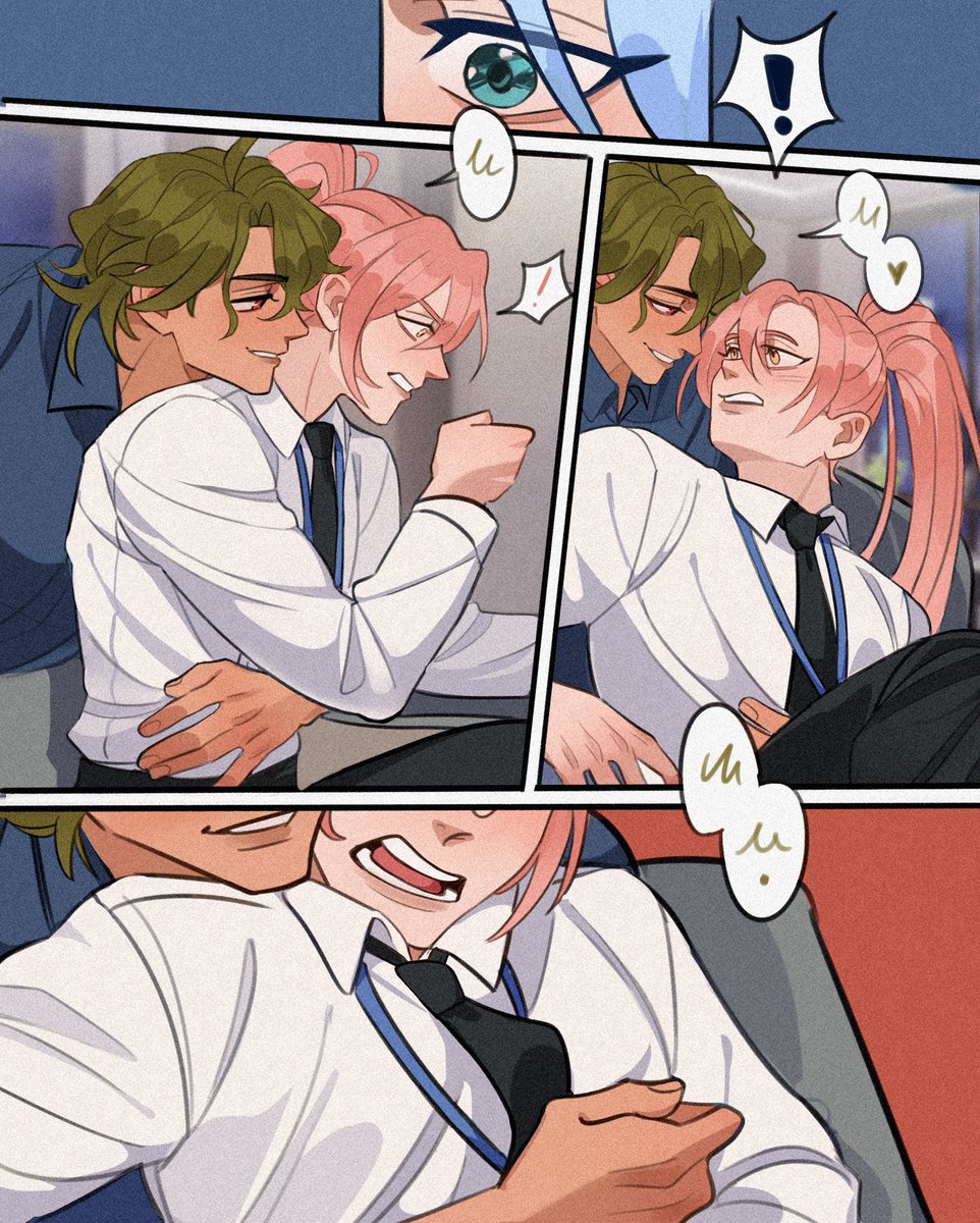 Matchablossom in office workers au? Yes please 🙏 
.
All 11 pages with spicy frames on my patreOn)
#matchablossom #kojironanjo #kaorusakurayashiki #sk8theinfinity #sk8theinfinityfanart #fanart