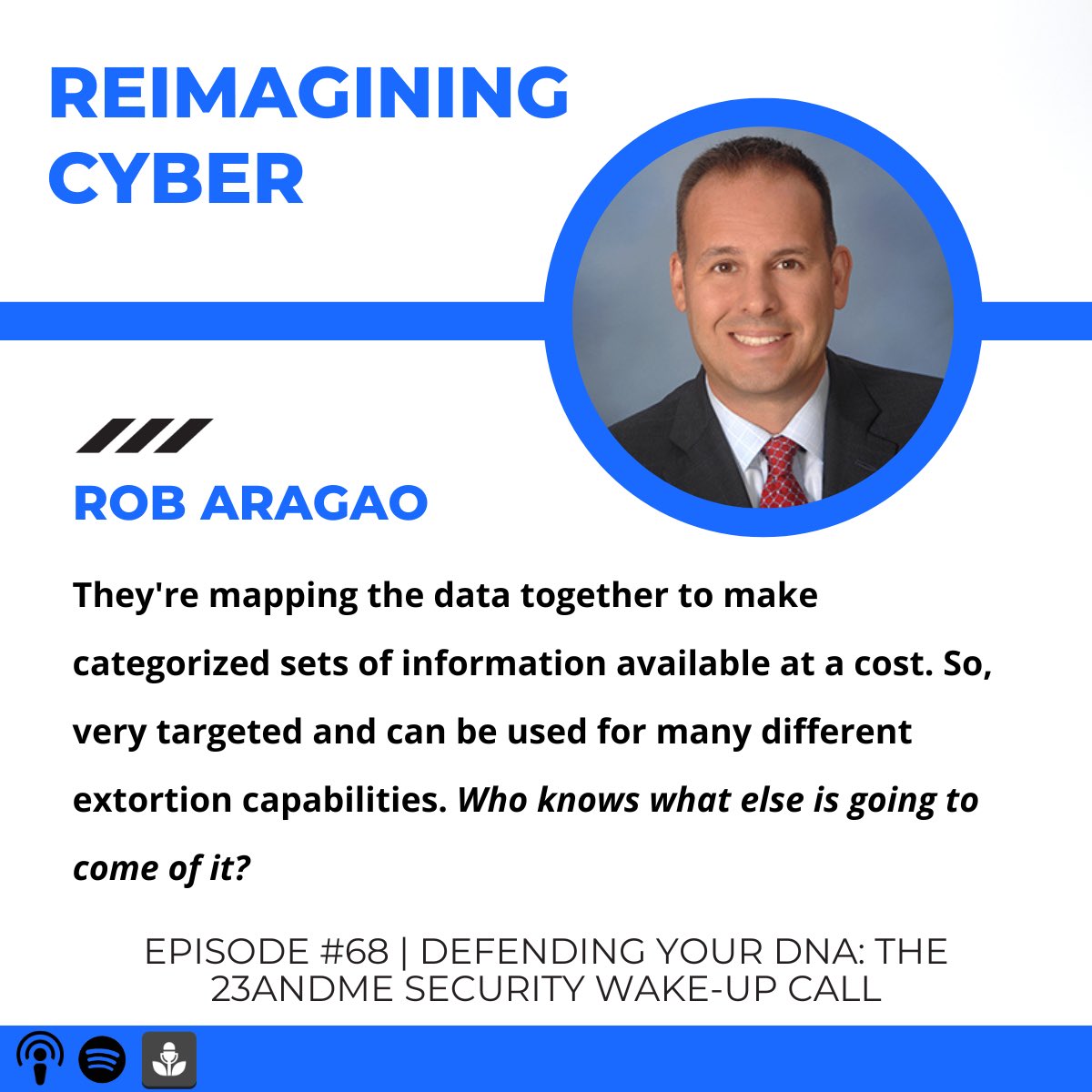 23andMe promise that "protecting your privacy has been our number one priority." But how does that claim stack up in the light of their recent data breach? 
Apple:
shorturl.at/imvEY
Spotify:
shorturl.at/mAJU9