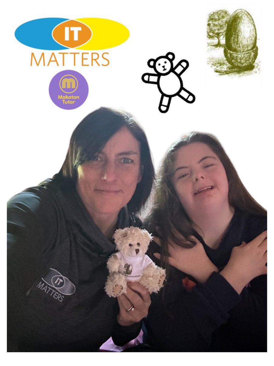 #PositivePaws has landed at @ITMatters_CIC HQ - We love our partnership with #PositiveChoices and can’t wait to support Makaton at #PC24 - we have lots of plans but for now here isAlice @makatonYou signing Teddy 🧸 Thank you @helen_laverty