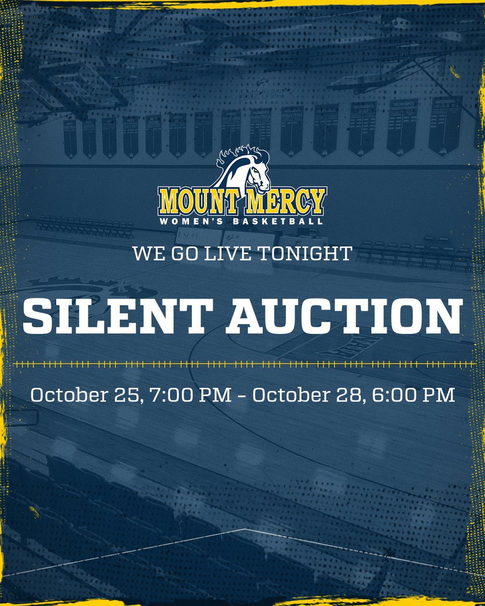 Are you ready?! Our Silent Auction goes live tonight at 7:00 pm.  Some great items including Staycation package, Iowa Hawkeye Game Tickets, MMU WBB apparel, Skills Work-outs with Coach Schuring and much more.