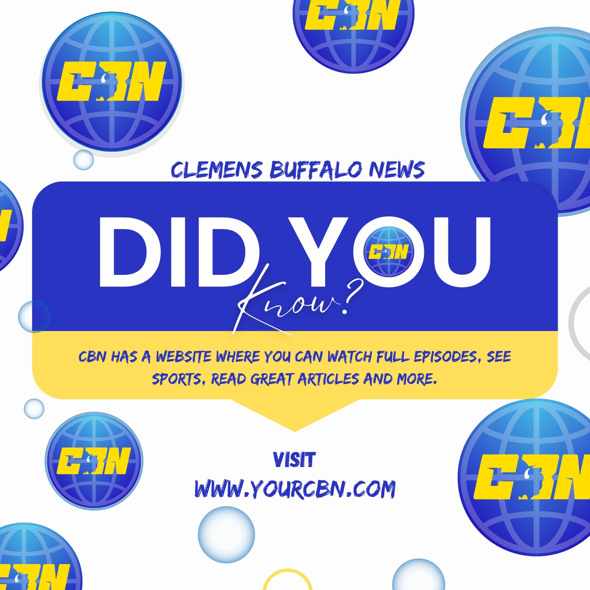 Come visit us! Please!!! #cbn #weneedyou <a href="/SamuelClemensHS/">Clemens High School</a>