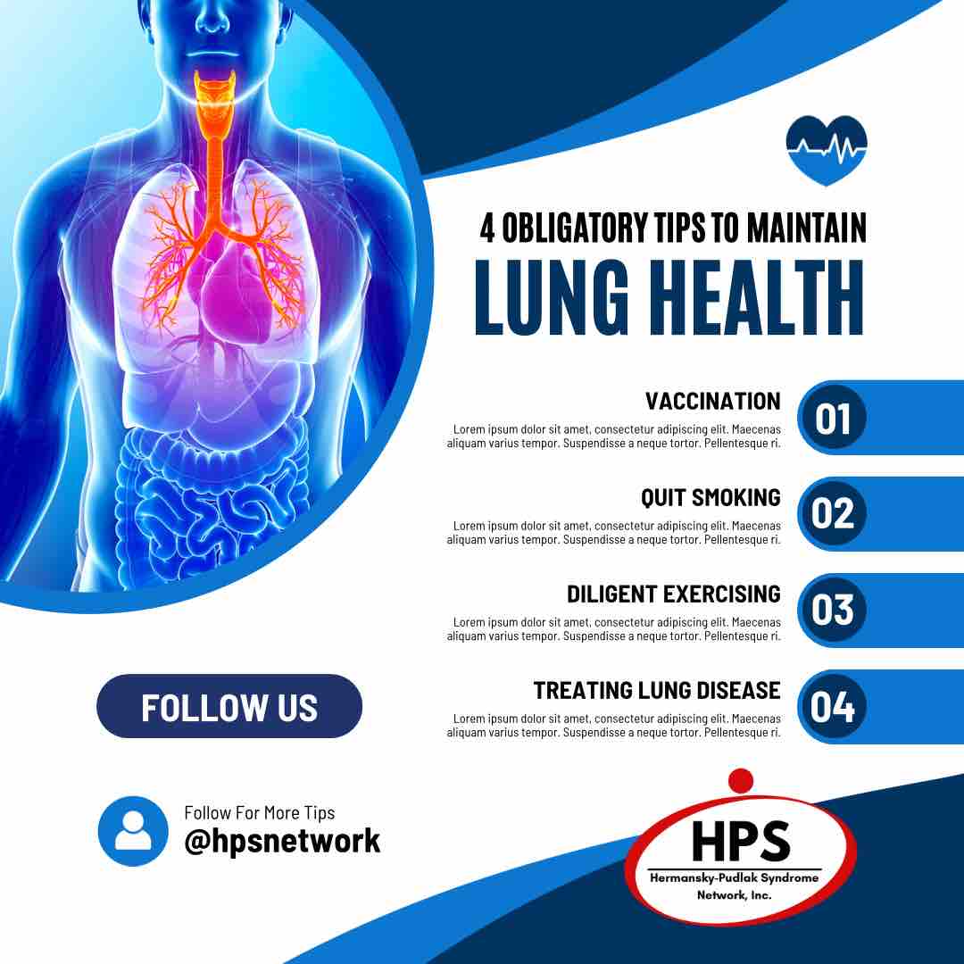 While we’ve been giving tips throughout the month, today is officially Lung Health Day! #curehps
