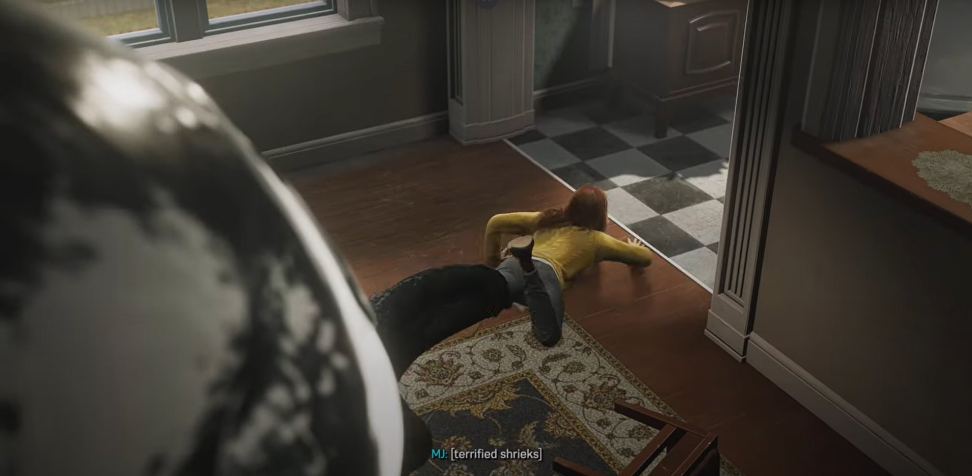 𐌊𐌉𐌍Ᏽ 𐌁'𐌂𐋅𐌀𐌋𐌋𐌀 on X: MJ took that 19 inches of Venom like a champ  so Peter didn't have to. Talk about a ride or die..  t.coCfkB031i8O  X