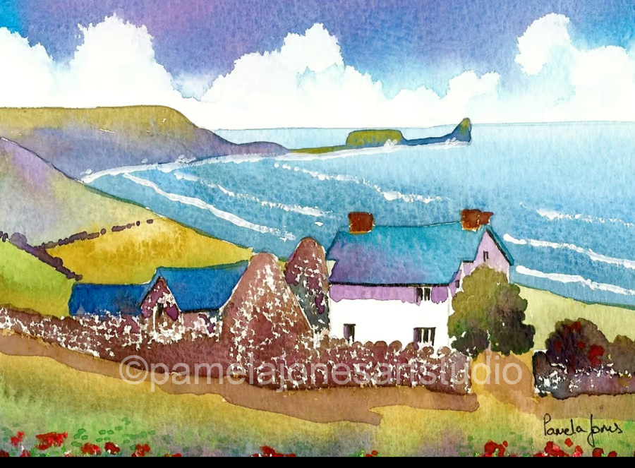 #ChristmasGiftIdea #TheOldRectory #RhossiliBay #Gower #SouthWales #WatercolourPrint in 8 x 6 '' Mount £5.95 #giftideas #GiftfromWales #LoveGower #Folksy #FolksySeller Order now... link below...
folksy.com/items/8211396-…