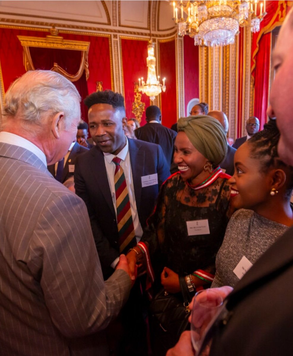 Nishiye (@halinishiyusuf) on Twitter photo My Royal moment the Buckingham Palace yesterday during Kenya's 60th independence anniversary. Honoured to greet and have a little chat with His Majesty King Charles
<a href="/ONEPlanetDTP/">ONE Planet DTP</a> <a href="/NCLPhysGeog/">NCL Physical Geog</a> <a href="/DrChrisHackney/">Chris Hackney</a> My Royal moment the Buckingham Palace yesterday during Kenya's 60th independence anniversary. Honoured to greet and have a little chat with His Majesty King Charles
<a href="/ONEPlanetDTP/">ONE Planet DTP</a> <a href="/NCLPhysGeog/">NCL Physical Geog</a> <a href="/DrChrisHackney/">Chris Hackney</a>