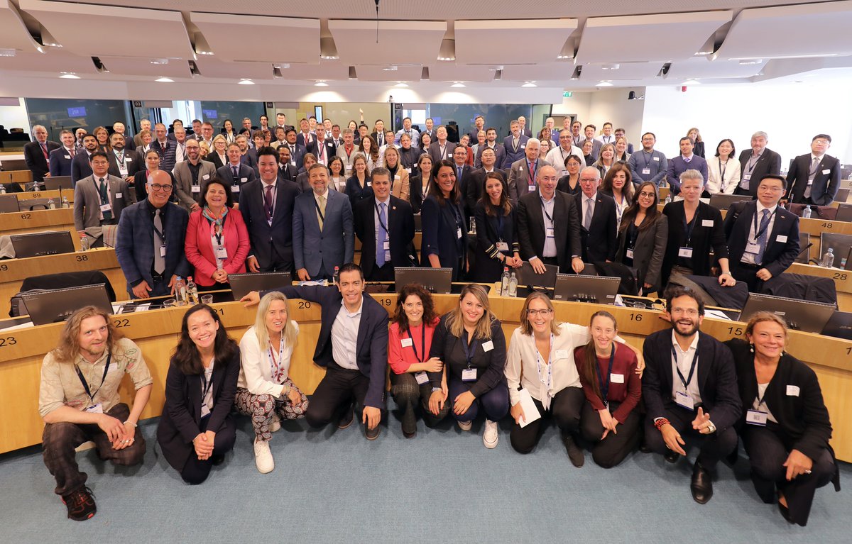 IURC Programme (@iurc_programme) on Twitter photo It's the end of the beginning! The IURC final event saw cities & regions from around the world join the <a href="/EuropeanCommiss/">European Commission</a> & <a href="/Europarl_EN/">European Parliament</a> to celebrate major strides in decentralised #diplomacy and exchanges on #sustainability, #innovation & #cohesion.
👉 iurc.eu/2023/10/25/the… It's the end of the beginning! The IURC final event saw cities & regions from around the world join the <a href="/EuropeanCommiss/">European Commission</a> & <a href="/Europarl_EN/">European Parliament</a> to celebrate major strides in decentralised #diplomacy and exchanges on #sustainability, #innovation & #cohesion.
👉 iurc.eu/2023/10/25/the…