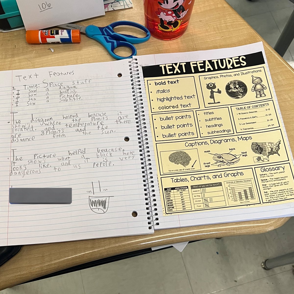 We 🤍 nonfiction! We started our nonfiction unit this week. We are first tackling how to read nonfiction. Of course, we have to focus on text features and realize how they are helpful! #LongfellowBears #WeAreD97