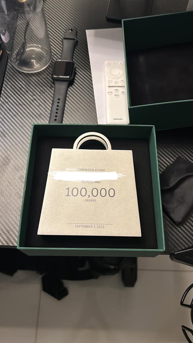 Hit 100k orders with my brand. On to the next <a href="/Shopify/">Shopify</a> <a href="/harleyf/">Harley Finkelstein</a>