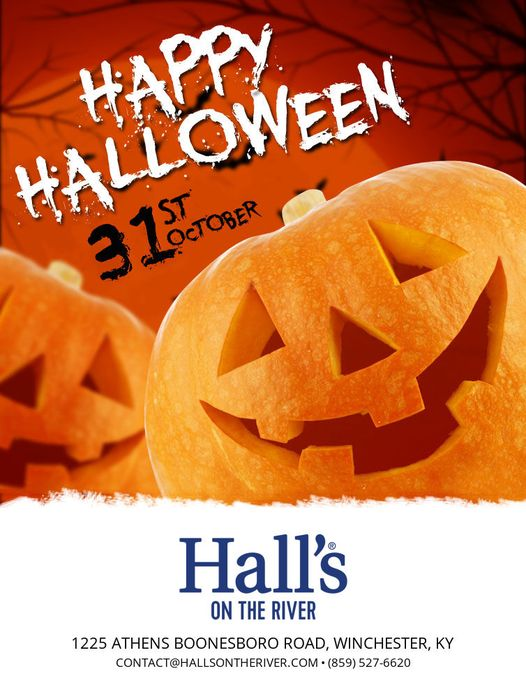 hallsontheriver's tweet photo. Bring your best costume and join us on Halloween! https://t.co/a6sQUzxqEV