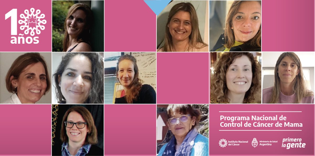 inc_argentina's tweet image. 🫶🏼Queremos agradecerles a todas y todos las/os #integrantes que a lo largo de estos 10 años son y fueron parte del Programa trabajando para garantizar el acceso equitativo al cuidado continuo, integral, adecuado y oportuno del #CáncerdeMama

+Info👉bit.ly/ProgramaNacion…

#INC