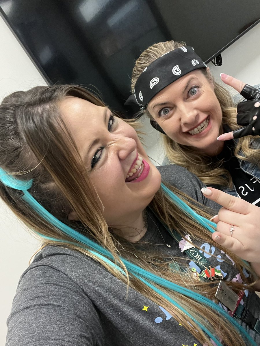 Loved channeling my inner rock chick for our maths day! @TTRockStars house battles, maths photography competition, vocabulary treasure hunts and great activities like our Year 6 maths mystery! So great to see the kids engaged with all things maths #collabuae #cognitaway