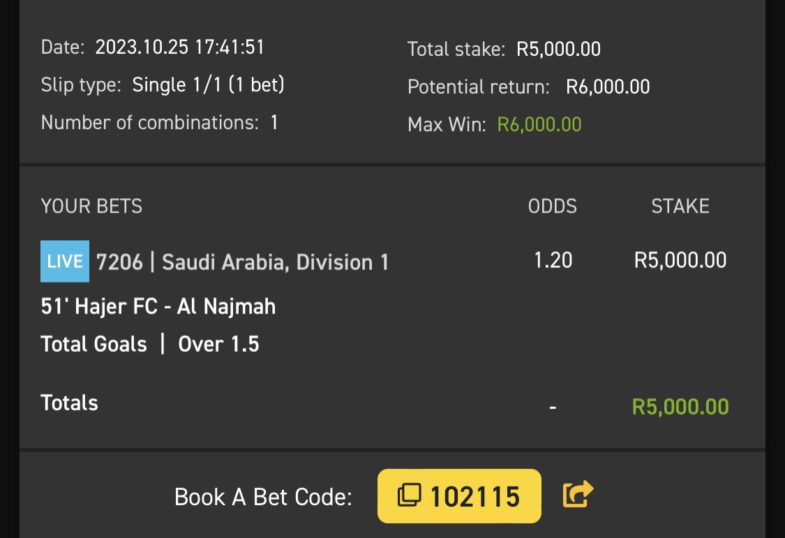 PovertykillerB's tweet photo. PK Live 8 Road to thousands 
Bet over 1.5 goals

Click here to get the live tip⬇️
https://t.co/TIBGtY4dLg

Get R50 free now when you use Promo Code PK50 to sign up with @Easybet_SA here⬇️
https://t.co/CVYmI9Px3I https://t.co/Lu2rD5iVgL