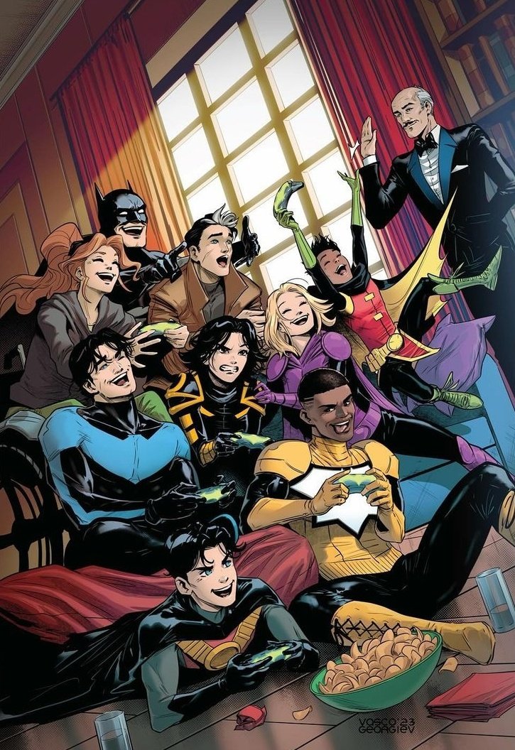Batman: Wayne Family Adventures Vol.3 cover by Vasco Georgiev