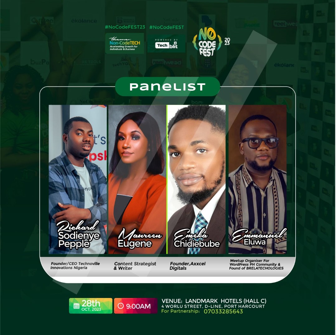 Techblitblog's tweet photo. It's gonna rain Knowledge come this Saturday🔥

Introducing our PANELISTS for NoCodeFEST 2.0 

Who can you identify???
Tag them 🤤

#phtwittercommunity Campari Bad PR Chef Dammy Gen Z #Otis Uganda #chatwithmark #Gazabombing #NoCodeFEST23 #AUSvsNED https://t.co/3RzWJzplGK