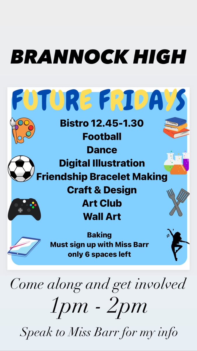 THIS FRIDAY!!! COME ALONG GET INVOLVED 👏🏻👏🏻👏🏻👏🏻