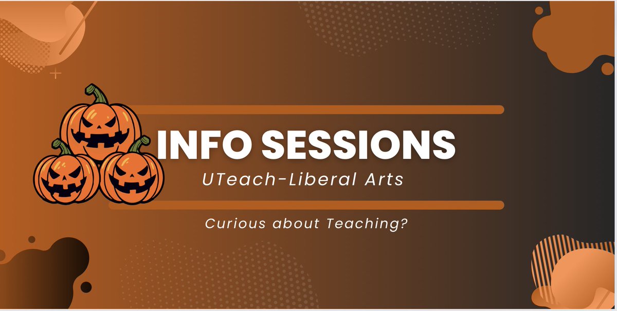 Come and discover the opportunities with UTeach-Liberal Arts and teacher certification in Texas. Obtain your teaching certificate alongside your degree. Our informational sessions is designed for students pursuing certification in secondary education. utexas.zoom.us/j/98429081807