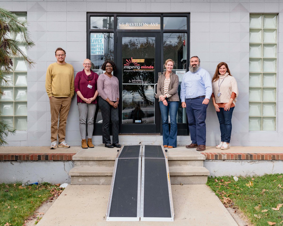 #NationalDisabilityEmploymentAwarenessMonth is all about inclusivity. 🚀💪

DLT Director @weldon117 visited <a href="/InspireMindsRI/">Inspiring Minds</a> to see the new portable wheelchair ramp and signage purchased with the help of the <a href="/GWB/">@gwb@mastadon.cloud</a>'s #WorkplaceAccessibilityGrant (WAG).
