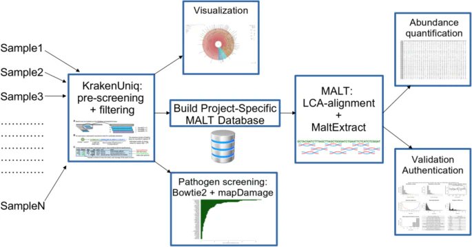 Genome Biology (@genomebiology) on Twitter photo aMeta, presented by <a href="/ZoePochon/">Zoé Pochon</a> & co. is an accurate metagenomic profiling workflow for ancient DNA designed to minimize the amount of false discoveries and computer memory requirements, likely to be of broad utility for the ancient metagenomics field
bit.ly/3QdVblW aMeta, presented by <a href="/ZoePochon/">Zoé Pochon</a> & co. is an accurate metagenomic profiling workflow for ancient DNA designed to minimize the amount of false discoveries and computer memory requirements, likely to be of broad utility for the ancient metagenomics field
bit.ly/3QdVblW