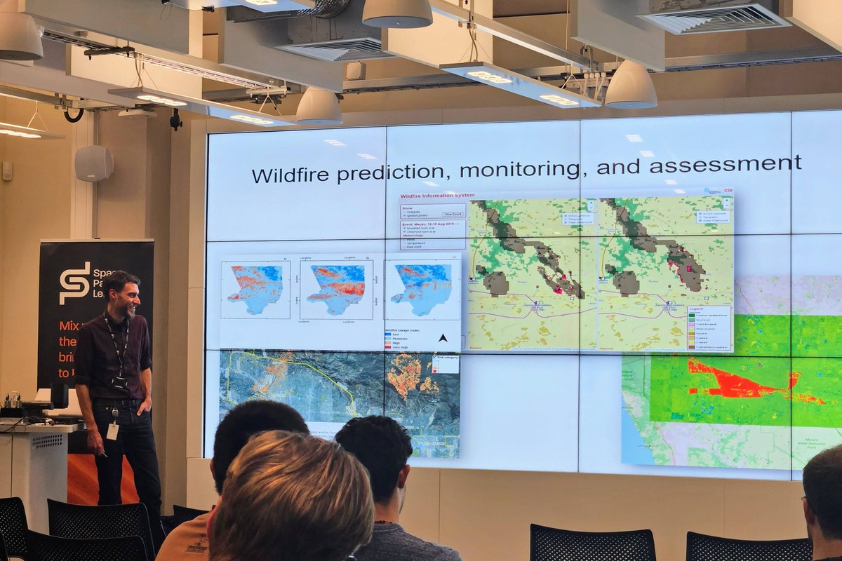 A great conversation was had today with Professor Kevin Tansey from @UniofLeicester and Peter Van Zetten of CGI UK. Thank you to everyone who joined in. #SpaceParkConversations #Seminar #EarthObservation