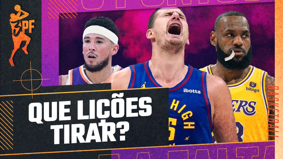 3PontosCast's tweet photo. 🚨 Tem vídeo novo no ar!

⤵️ No programa de hoje:

💍 A NBA está de volta: Nuggets bate Lakers na estreia e Booker lidera novo Suns

🎥 Assista pelo link nos comentários! https://t.co/8SqBDW5wHr