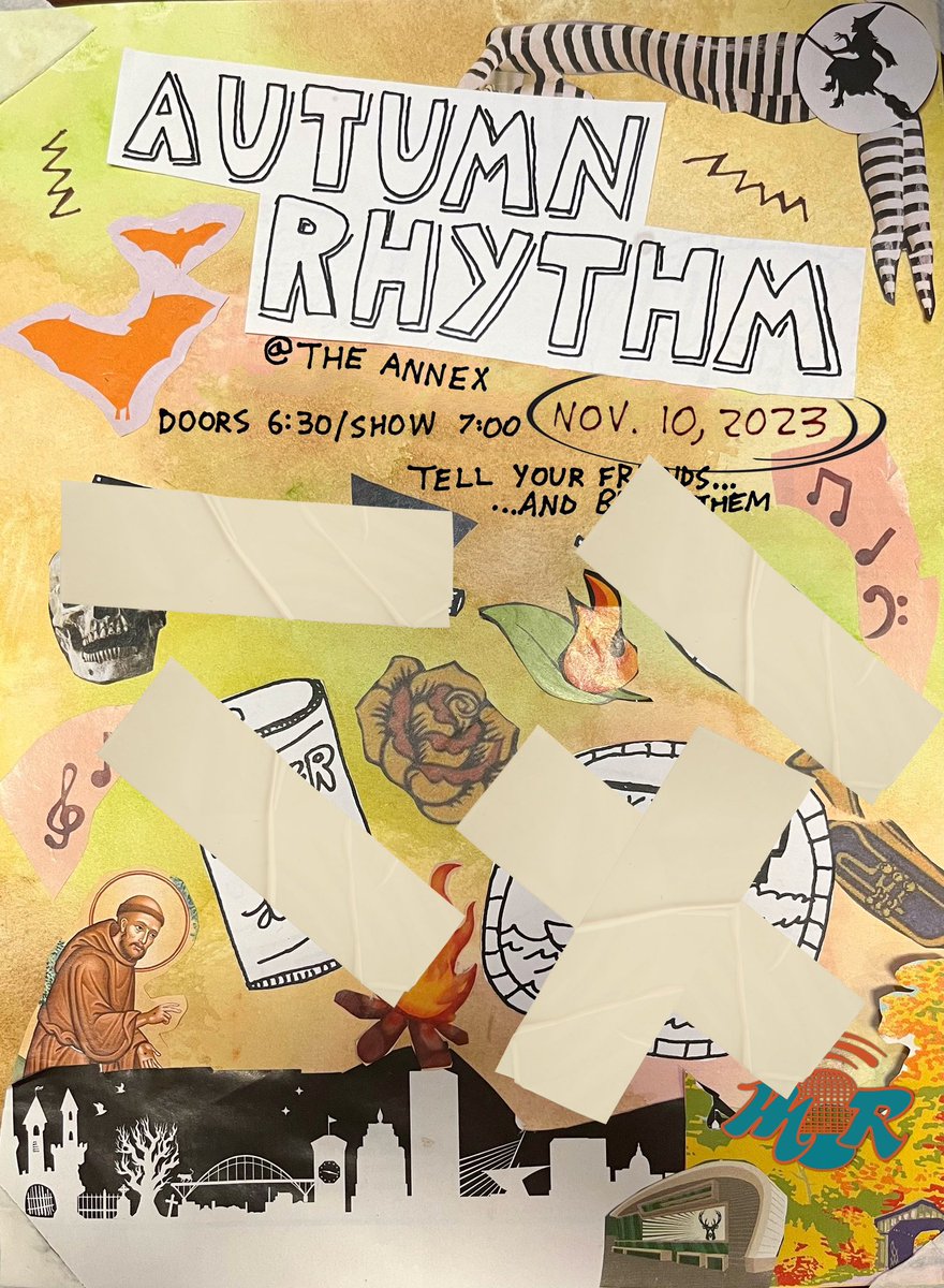 Fall concert poster OFFICIAL‼️ 

Stay tuned for the lineup release … 🤫