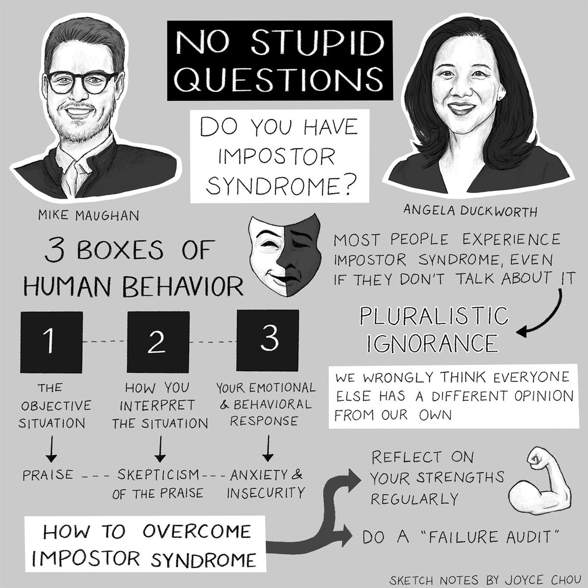Does anyone really know what they’re doing?

Surprise: Impostor syndrome might be more common than you think.

Long-time listener of <a href="/NSQ_Show/">No Stupid Questions</a> and as always, it delivers!

Thanks <a href="/angeladuckw/">Angela Duckworth</a> &amp; <a href="/MikeMaughan/">Mike Maughan</a> for this encouraging convo—perfect for anyone feeling like a fraud 🫶