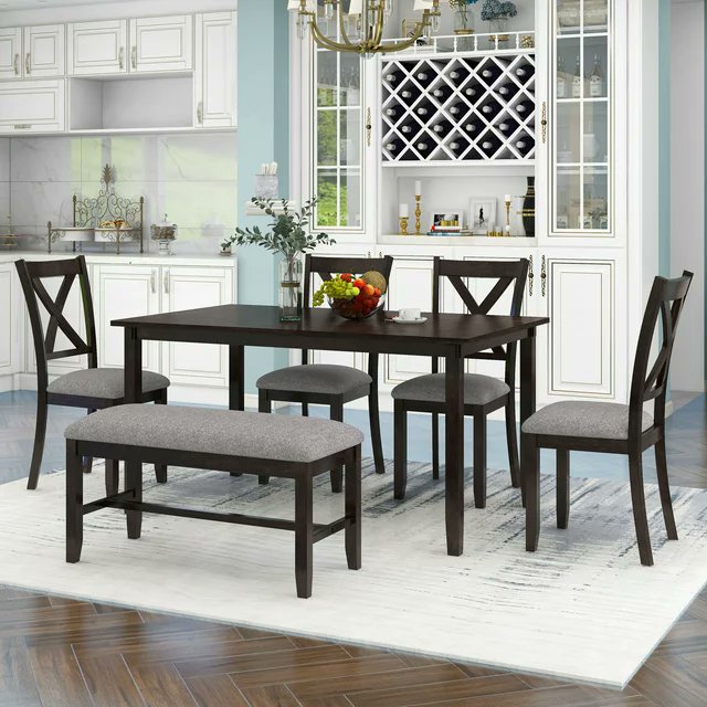 mattresswareho1's tweet image. 🍽️ Create Lasting Memories with Our 6-Piece Dining Table Set! 🌟
Unlock a world of dining comfort and style today! 🛋️ #DiningUpgrade #FamilyFeast
goto.walmart.com/c/3713919/5657…