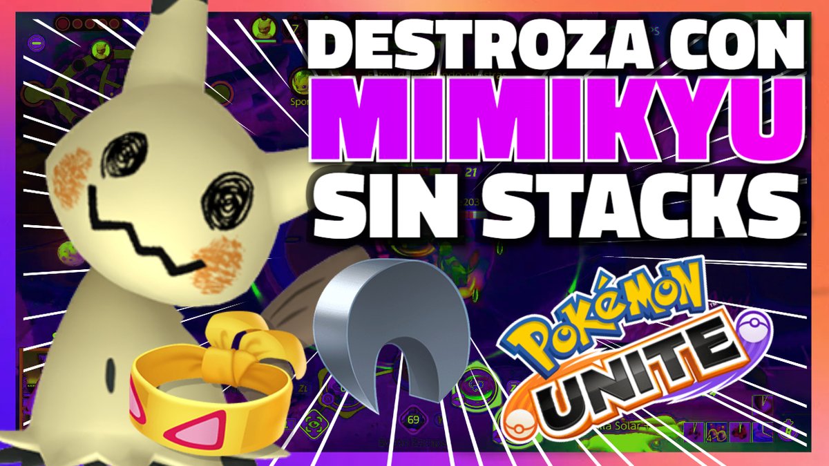 sponmz's tweet photo. ATAQUE POTENCIADO OP!!! la MEJOR BUILD de MIMIKYU😱​Pokemon Unite 

🔴https://t.co/BtAKkjzbnl🔴

#PokemonUNITE #Pokemon https://t.co/bUmxQxbhIi