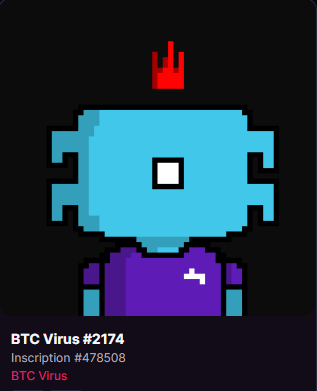 Got 🦠🦠🦠 #Bitcoin #Ordinals <a href="/btcordinal/">BTC MACHINE🤖 - BTC VIRUS🦠</a> #BTCMachine magiceden.io/ordinals/marke…