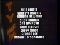 SNLytics (@snlytics) on Twitter photo Opening credits from the very first episode of <a href="/nbcsnl/">Saturday Night Live - SNL</a>. They are ALMOST in order of how many seasons they were cast members, just swap Coe and O'Donoghue. Opening credits from the very first episode of <a href="/nbcsnl/">Saturday Night Live - SNL</a>. They are ALMOST in order of how many seasons they were cast members, just swap Coe and O'Donoghue.