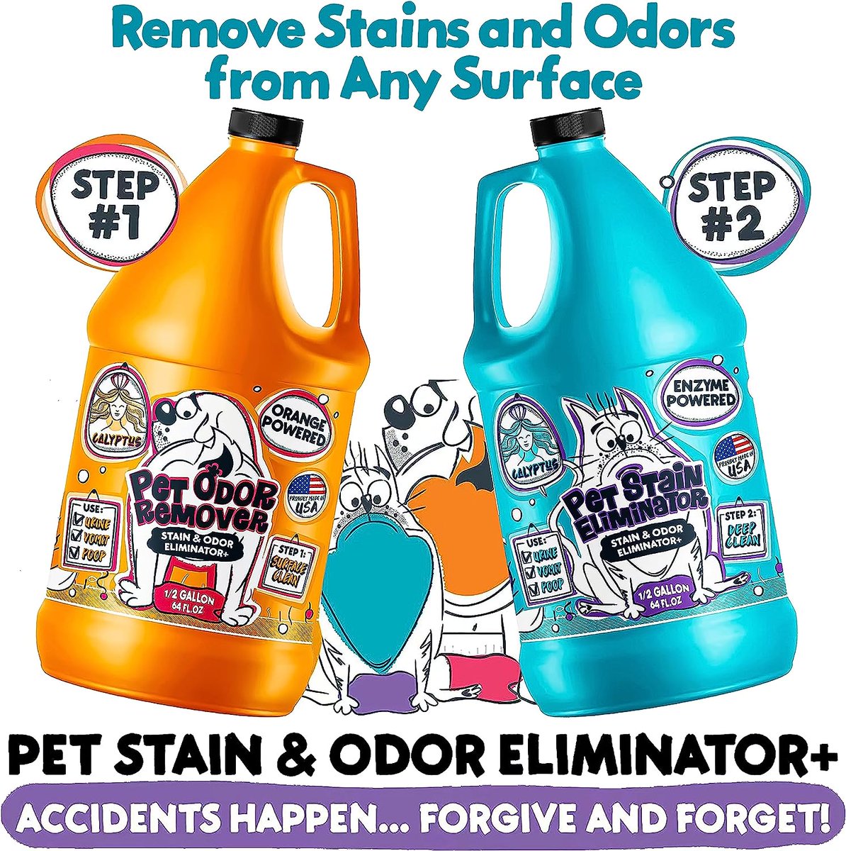 petessentialhu's tweet photo. 🍊🐾 Calyptus Pet Stain &amp; Odor Remover: Dive deep with probiotic tech for stubborn stains &amp; odors. Natural, safe &amp; effective. 🌱✨ 
Check it out @Amazon: https://t.co/5PosAXl9Mv 
#CalyptusClean #PetFriendly #OdorFreeHome https://t.co/GkOZSSTTjR