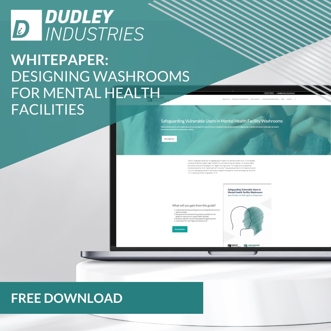 Mental health facility washrooms ensure hygiene and privacy. But safety for vulnerable individuals is paramount. Designers, architects, and specifiers, let's proactively prevent harm. Here's how you can help. 

tinyurl.com/spwxm42p

#washroomsafety #designinmentalhealth