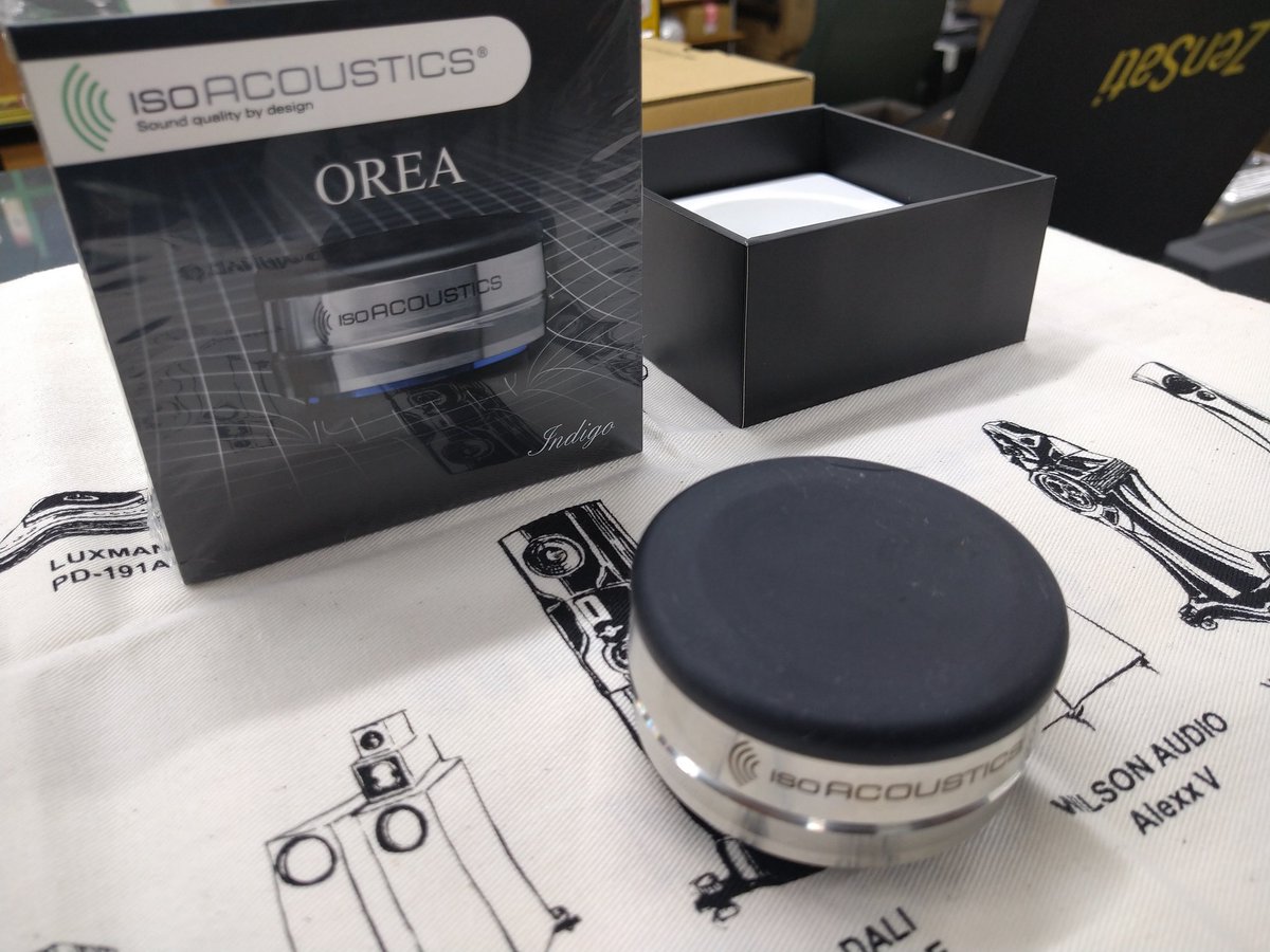 Dyna5555_1F's tweet photo. 🇨🇦ISO ACOUSTICS🍁
OREAシリーズ　インシュレーター
🆕indigo✨聴いてみました♪
https://t.co/SWUE4gKQDw https://t.co/y06j7oJvCz