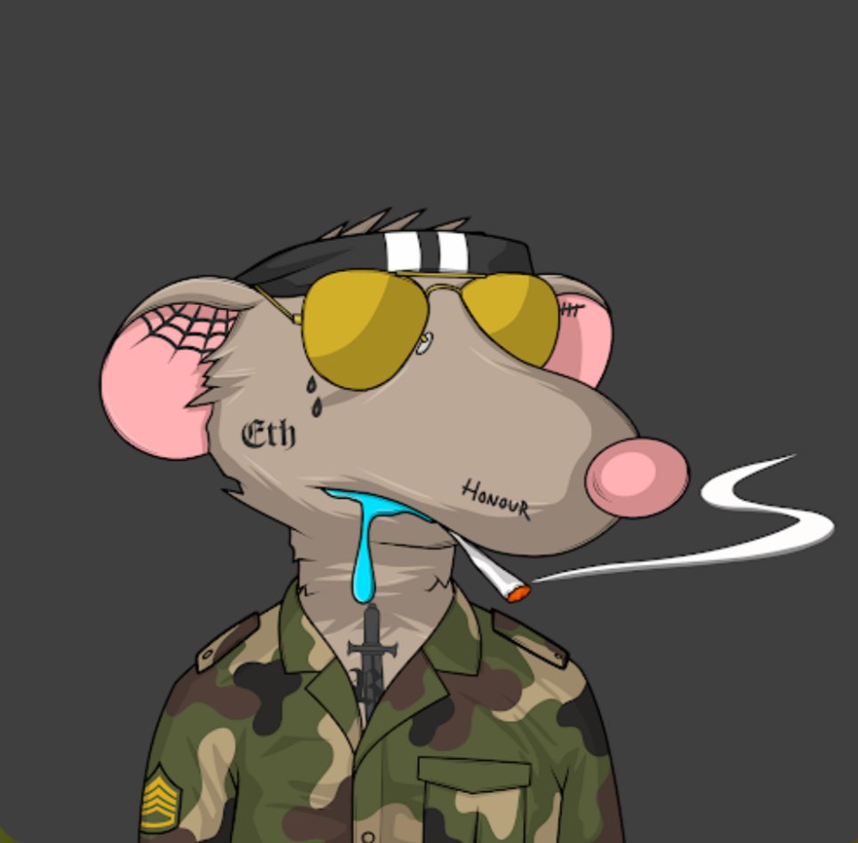 This soldier of the sewer is on a mission 🧀 <a href="/FatRatMafia/">Fat Rat Mafia 🧀🐭</a> #FatRatMafia 
What is the objective?