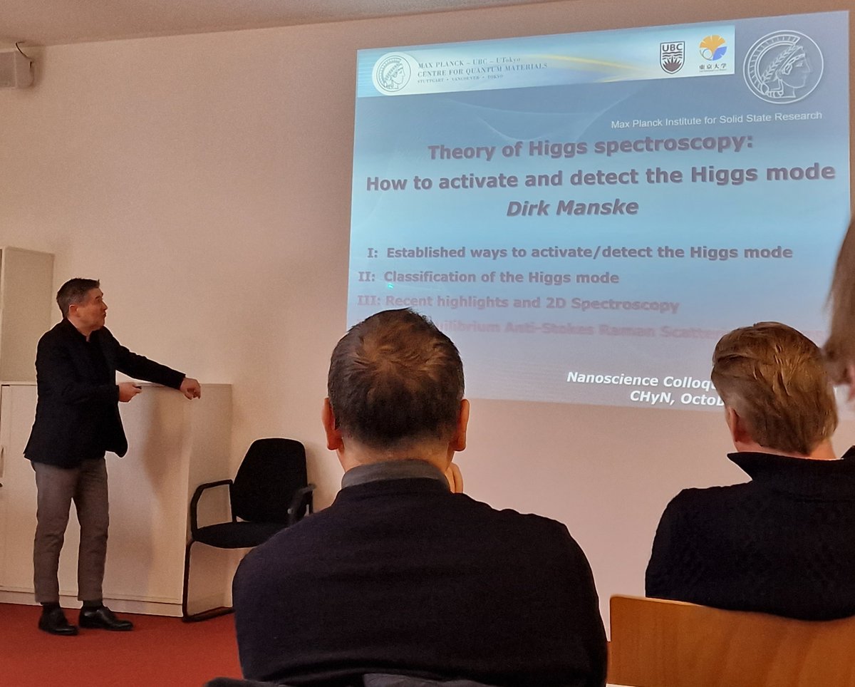 KoziejLab (@koziejlab) on Twitter photo Amazing start of the winter semester with the first Nanoscience Colloquium here <a href="/CHyN_UniHam/">CHyN</a> - was exciting to learn from Prof. Dirk Manske how to activate and detect the Higgs mode in superconductors. <a href="/desy/">DESY (Deutsch)</a> <a href="/harbor_unihh/">harbor_unihh</a> <a href="/unihh/">Universität Hamburg</a> <a href="/TUHamburg/">TU Hamburg</a> @DorotaKoziej Amazing start of the winter semester with the first Nanoscience Colloquium here <a href="/CHyN_UniHam/">CHyN</a> - was exciting to learn from Prof. Dirk Manske how to activate and detect the Higgs mode in superconductors. <a href="/desy/">DESY (Deutsch)</a> <a href="/harbor_unihh/">harbor_unihh</a> <a href="/unihh/">Universität Hamburg</a> <a href="/TUHamburg/">TU Hamburg</a> @DorotaKoziej