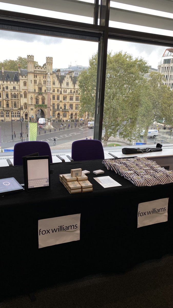 Our team are currently at the #CityCentury and Young Professionals Work Experience Day in London. If you are heading along, come and find our stand, or find out more about our apprenticeship scheme here: foxwilliams.com/careers/solici… #citycentury #law #solicitorapprenticeships