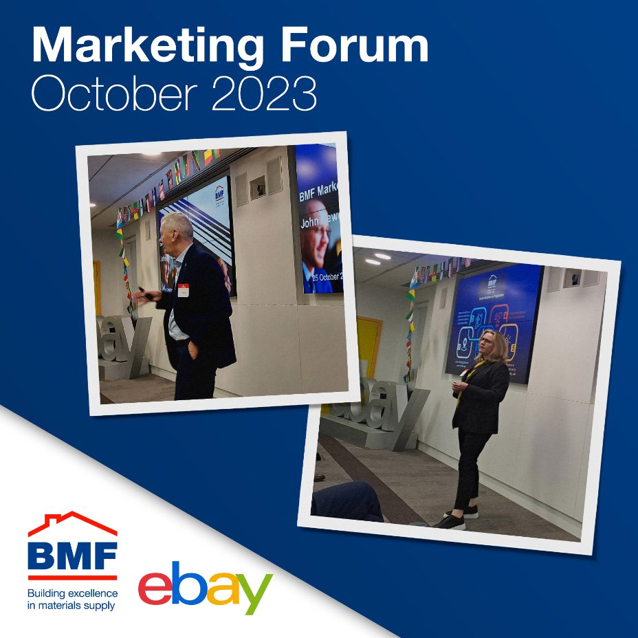 BMF CEO John Newcomb and cmdi.co.uk Managing Director Dianne Lucas FCIM have taken to the stage for the morning session of our Marketing Forum, held at @eBay.