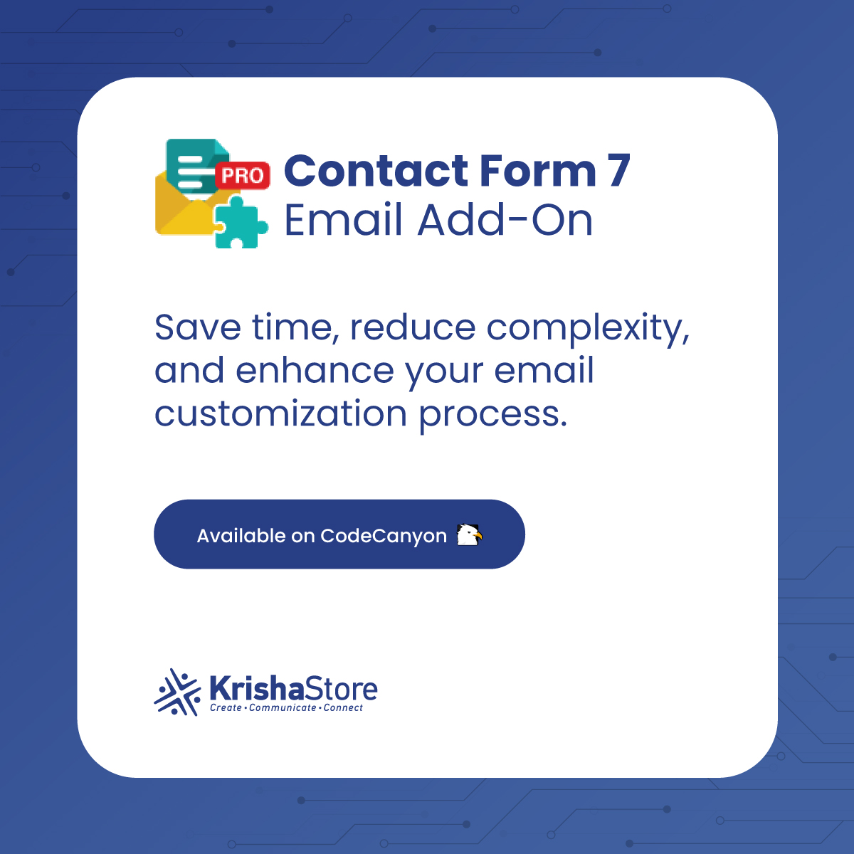 Say goodbye to the hassle of navigating through multiple steps for #template selection with Contact Form 7 Email Add-On. Just a single step to choose the perfect template for your #emails. 

rebrand.ly/9rcdipi

#contactform #forms #emails #mails #messages #KrishaStore