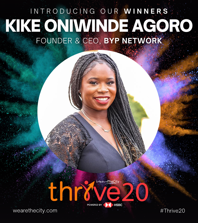 Introducing the next entrepreneur in this year's #Thrive20 powered by @HSBC_UK: @KikeOniwinde!🥳 Congratulations on being one of our role models as we celebrate female entrepreneurs leading purpose-led businesses in the UK ❤️🧡 9/20 · bit.ly/WATC-Thrive20