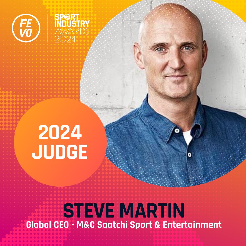 Delighted to be asked to judge the @SportIndustry Awards for the first time, after so many years of being on the other side of the fence trying to win them for @MCSaatchiSandE 😀 🏆🏆. Looking forward to seeing some of the brilliant work from our industry. #FEVOxSIA